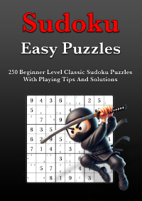 Easy Sudoku Puzzles book front cover